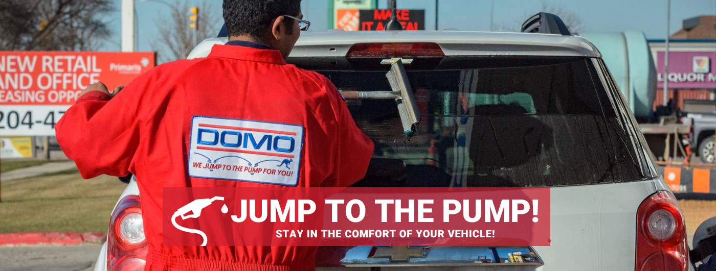 Domo Gasoline Corporation Ltd. We Jump To The Pump For You!